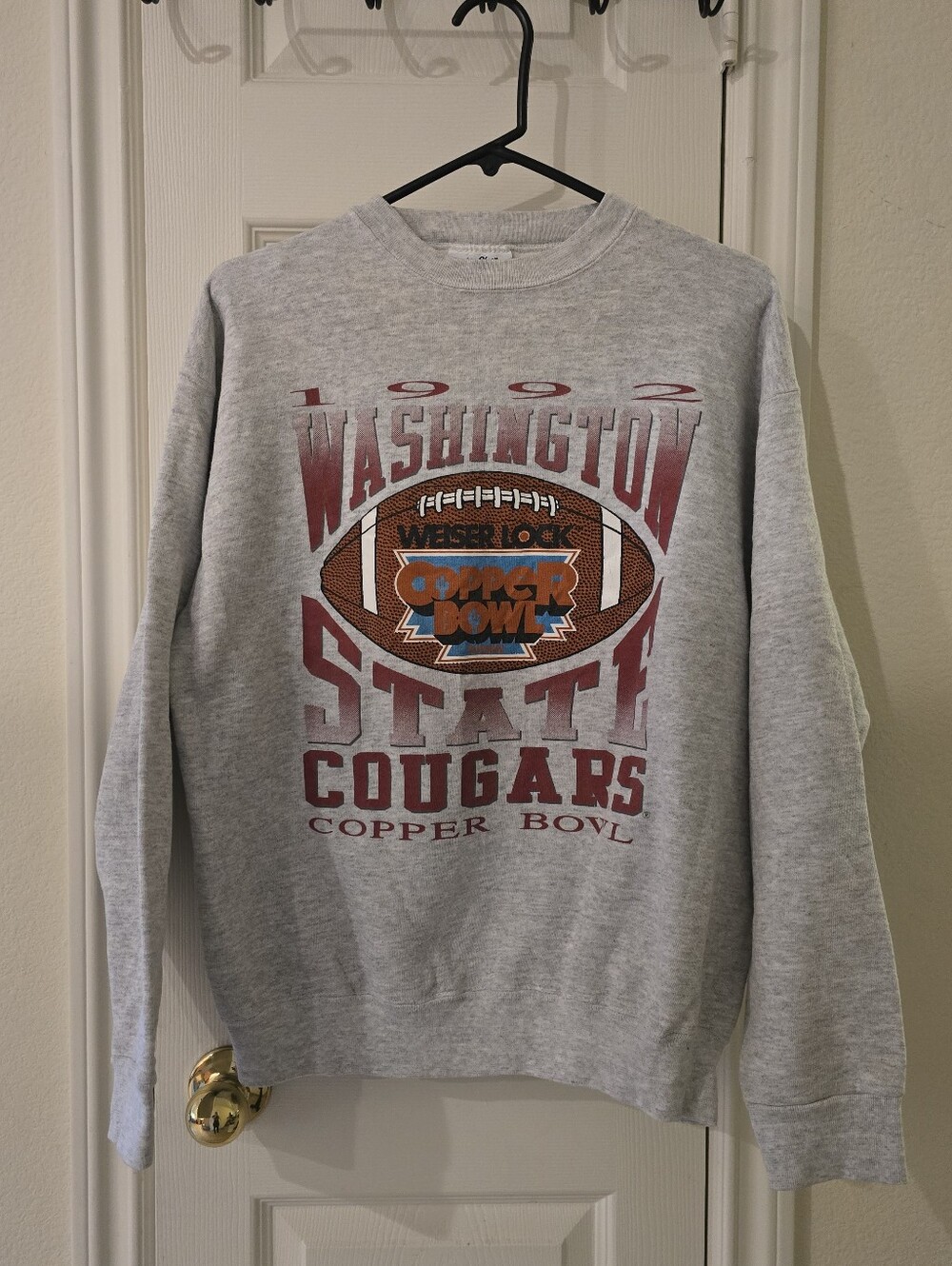 1992 Washington State Cougars Sweatshirt
